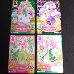 プリキュアDCD　プリンセスパーティー　花海ことは　4種4枚セット