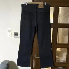 Levi's 517 ブラック オレンジタブ USA製 希少 W38 ストレッチ