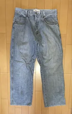 pelle pelle ペレペレ デニム ワイドパンツ グレー ストリートのサムネイル