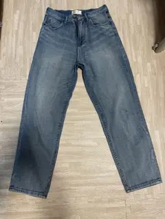 Sea Room Lynn ブルーデニム ストレートパンツ