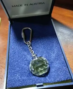 SWAROVSKI ファセットカット キーホルダー