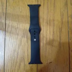 Apple Watch用 シリコンバンド ブラック 38/40/41mm