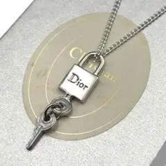Dior ディオール ネックレス カデナ 南京錠 鍵 - メルカリ