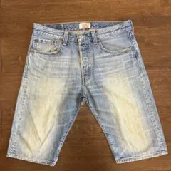 【135周年限定】リーバイス 501 デニムショーツ W32 公式ハーフパンツ