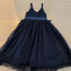 ネイビー フォーマルドレス 120
