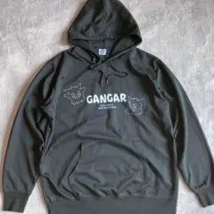 GANGAR ポケットモンスター フード付 パーカー ブラック ゲンガーのサムネイル