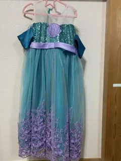 リトルマーメイド　アリエル風ドレス