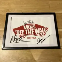 VANS 'OFF THE WALL' 2024 TOUR サイン入り