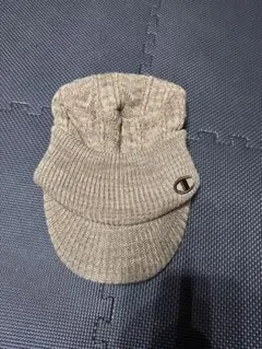 Champion ベージュ ケーブル編みニット帽