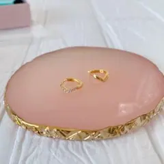 SALE✨️ ピアス レディース 2個 ゴールド オシャレ ケース付き