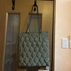 キルティングトートバッグ