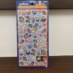 ボンボンドロップシール　ミニ　ズートピア　正規品