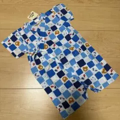 新品　ホットビスケッツ　甚平　ロンパース 70〜80