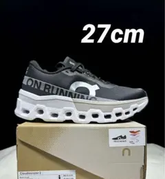 新品未使用 ON Cloudmonster 2 スニーカー ホワイト 27cm Women's Cloudmonster 2 | White | On Japan