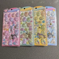 うるちゅるpopシール 正規品 おぱんちゅ んぽちゃむ 4種