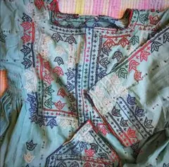 貴重バロチスタンワンピ グランピエ菊池亜希子sarucheウクライナ刺繍Mame