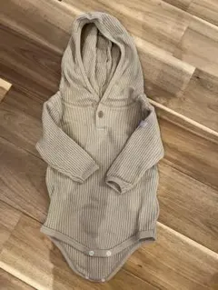 après les cours ワッフル ロンパース 70cm