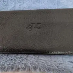 Calvin Klein 長財布 レザー ブラックのサムネイル