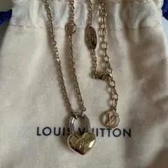 LOUIS VUITTON コリエ ハート ロック 南京錠 ネックレスのサムネイル