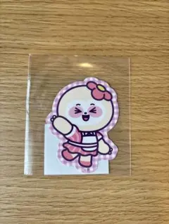 NiziUくじ F賞 ステッカー ANO AYAKA