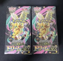 【新品】MEGAドリームex シュリンク付き 2BOX ポケモンカード