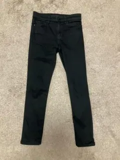 スキニーパンツ ブラック 黒 XS ユニクロ 23サイズ（ウエスト58.5cm