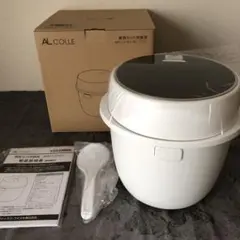 ALCOLLE 糖質カット炊飯器 ARC-L3101 ホワイト　2023年製のサムネイル