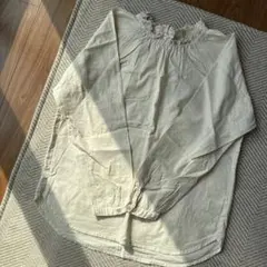 studio CLIP フリル襟ブラウス