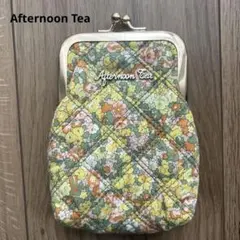 [お値下げ中]Afternoon Tea キルティング がま口 ポーチ 花柄のサムネイル