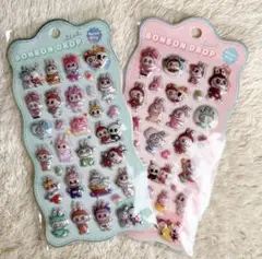 大人気ラブブ♡ぷっくりシール