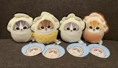 mofusand カキにゃんぷにゃぷにゃマスコット全４種セット
