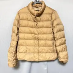 UNIQLO 경량 울트라 라이트 다운 재킷 베이지 여성 L