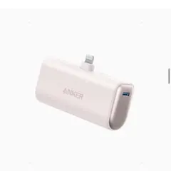 anker モバイルバッテリー lightning ピンク