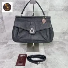 JRA認定 SHARK SKIN2WAYBAG EXOTIC LEATHER