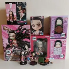 鬼滅の刃 禰豆子 ねずこ フィギュア まとめ セット 鬼化 ワーコレ ぽてっと