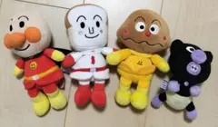 アンパンマン ぬいぐるみ 4体セット