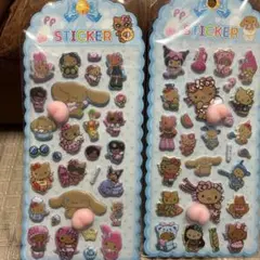 日焼けシリーズももシールセット