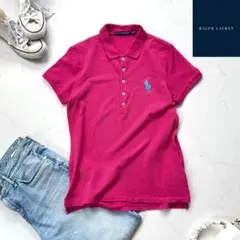 RALPH LAUREN SPORT　ホースロゴ刺繍　半袖ポロシャツ　945