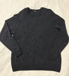 UNIQLO ユニクロ セーター ニット グレー　XLサイズ