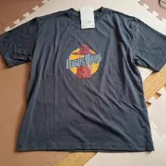 LOGOS DAYS 半袖Tシャツ しまむら M チャコール