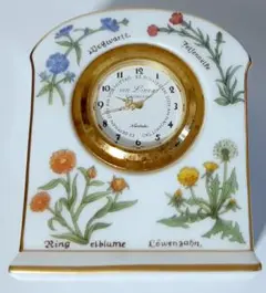 ノリタケ　時計 メゾンコレクション］ ホワイトレース 置時計 | ノリタケ食器公式