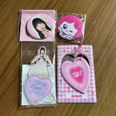 ME:I 村上璃杏 まとめ売り アクスタ 缶バッジ トレカホルダー