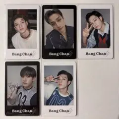 Straykids バンチャン 展示会 アーカイブフォトカード トレカ 5枚