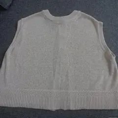 綿麻 リンネル tukuru&Lin キナリ ベスト