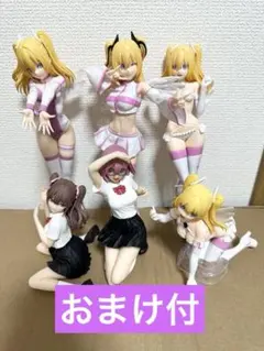 2.5次元の誘惑 ペンフレ リリサ 美花莉 リリエル フィギュア6体セット