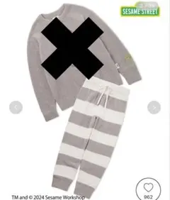 新品ジェラピケセサミストリーSESAMESTREET ルームウェア オスカー