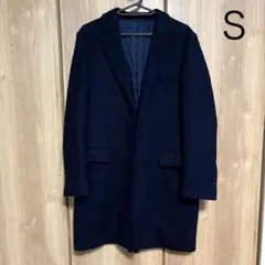 GREEN LABEL RELAXING ネイビー チェスターコート Sサイズ