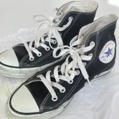 CONVERSE ALLSTAR ハイカット スニーカー 24.5 ブラック 黒