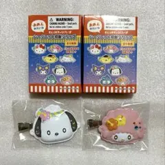 サンリオ　おめんみたいなシークレット前髪クリップ【ポチャッコ・ピアノ】