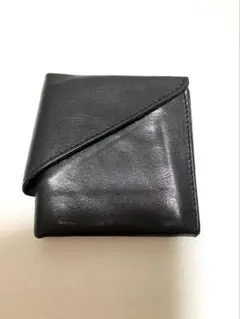 美品・エイジング】abrAsus 薄い財布 ブラック ブッテーロレザー | Mercari